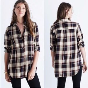 Madewell Ex Boyfriend shir. Size medium